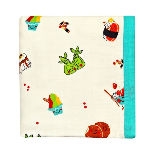 Island Mixed Plate Baby Quilt