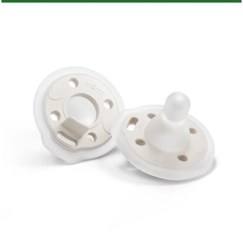 mōmi babypace pacifier 2-set - pearl