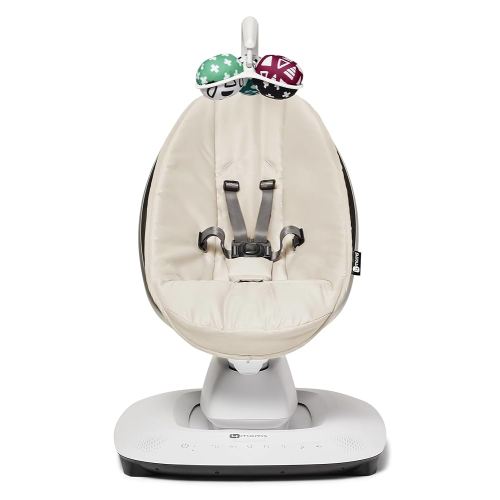 4moms MamaRoo Multi-Motion Baby Swing, Bluetooth Enabled with 5 Unique Motions, Birch
