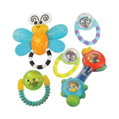Grasp Explore Rattle Set - Set of 5