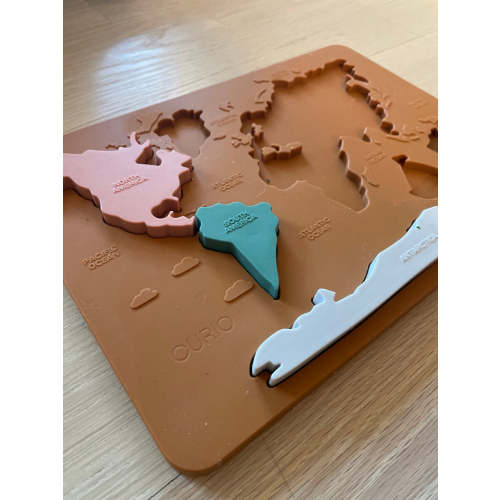 Ezra- Silicone World Map Puzzle