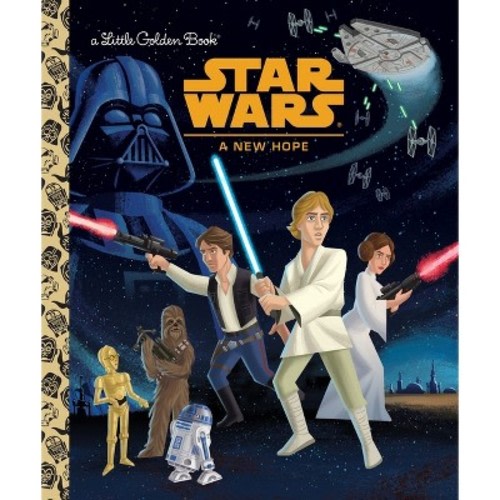 Star Wars: A New Hope - (Little Golden Book) by Geof Smith (Hardcover)