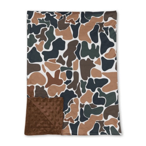 Newborn Camo Hunting Winter Baby Blanket 29*43 Inches