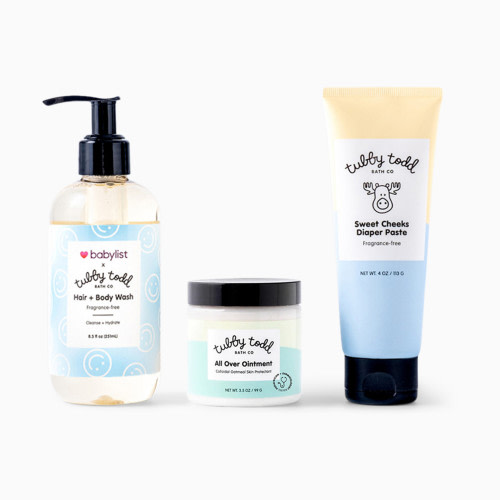 Tubby Todd Tubby Todd x Babylist Baby’s Skincare Essentials Gift Set - Fragrance Free