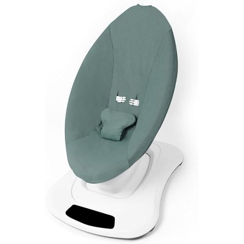 Swing Cover Compatible with for Moms Swing Old Model Before 2022, Soft Corduroy Fabric, Machine Washable Jade (Only a Cover)