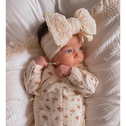 Crinkle Topknot Big Baby Bow, Oversized Double Layer Baby Bow, Pre-tied Big Baby Bow, Big Baby Bow, Oversized Baby Bows, Gift Newborn