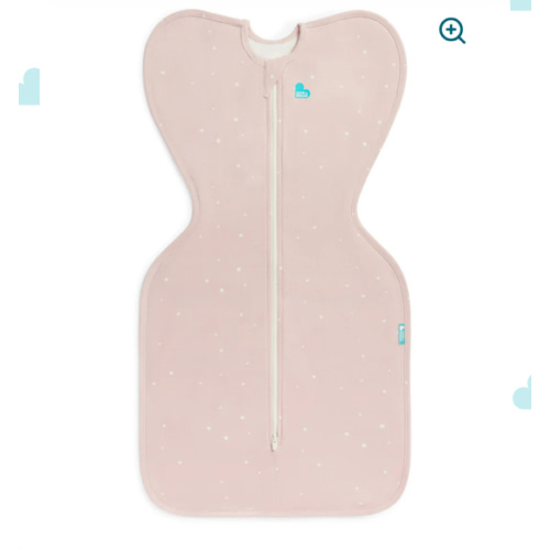 Swaddle Up™ 1.0 TOG Cotton Powder Pink Twinkle