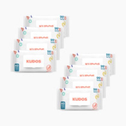 Kudos Baby Wipes - 480 Count