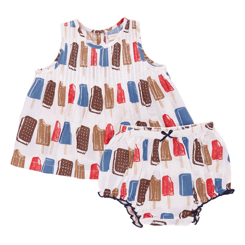 Baby Girls Jaipur Set - Popsicles – Pink Chicken