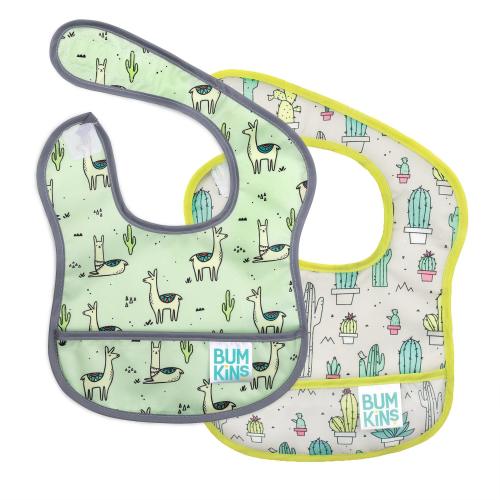 Starter Bib for Babies 6 to 24 months - Cactus & Llama | Bumkins Baby