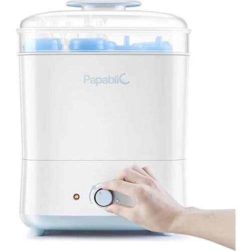Papablic Baby Bottle Electric Steam Sterilizer and Dryer