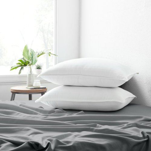 Wayfair Sleep™ Cooling Down Alternative Gel Fiber Bed Pillows & Reviews | Wayfair