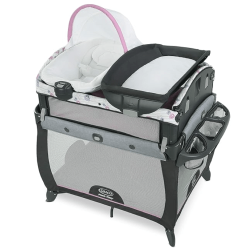 Buy Graco Pack 'n Play Newborn2Toddler Playard | Includes Portable Napper, Raised Infant Bassinet, and Diaper Changer, Carlee Online at Low Prices in India - Amazon.in