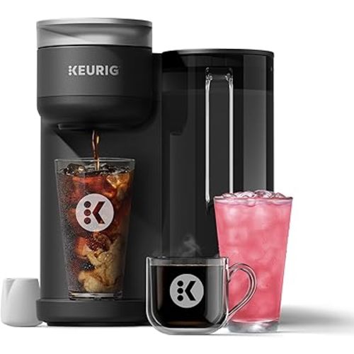 Keurig K-Brew+Chill Iced or Hot Single-Serve K-Cup Coffee Maker with MultiStream and QuickChill Technology, 70oz. Removable Reservoir