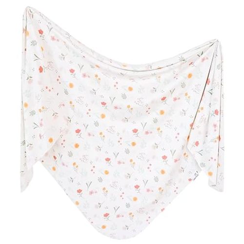 Copper Pearl Baby Swaddle Blanket - Premium Knit Baby Blanket, Large Soft Stretchy Receiving Blankets for Baby Boy and Girl, Swaddles for Newborn, Infant, and Toddler (Mabel)