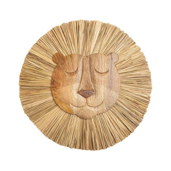 Lion Wood Nursery Wall Decor