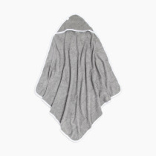 Burt's Bees Baby Organic Single Ply Hooded Towel - Heather Grey
