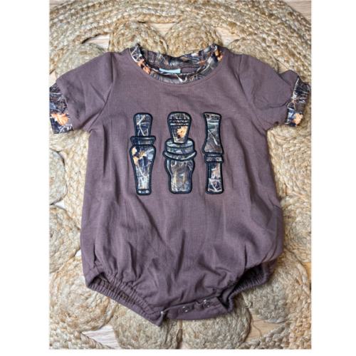 Camo Duck Call Bubble Romper – Little Southern Brand