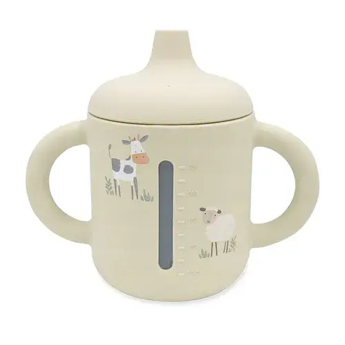 Little Rawr Sippy Cup With Window - Farm | Baby Bunting AU