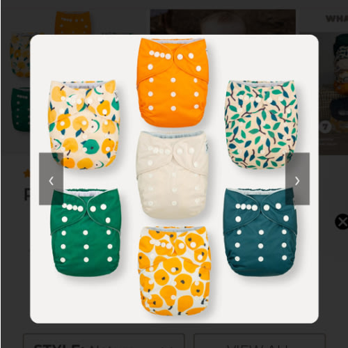 Cloth Diapers Pear-Fection