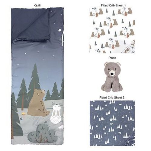 Sammy & Lou Forest Stargazer 4-pc. Crib Bedding Set