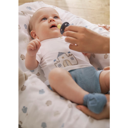 Newborn 4-Piece Set with Shorts