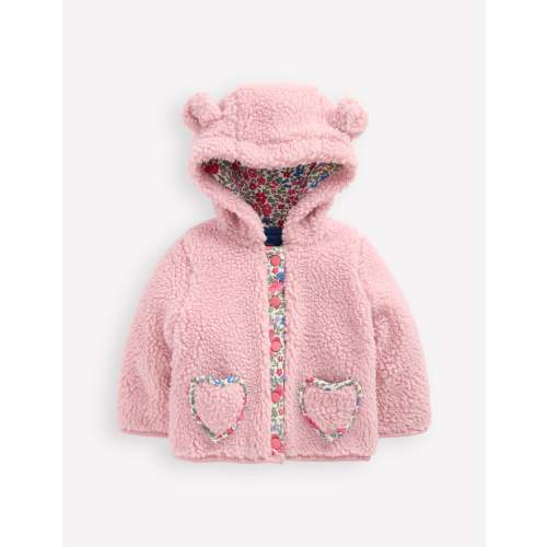 Girls Borg Fleece-Pink