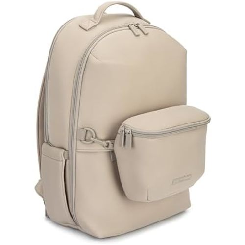 Parker Baby Drift Neoprene Backpack & Belt Bag | Roomy, Soft & Water Resistant | Travel Essentials w/Diaper Changing Pad | No-Bulk Design w/Adjustable Stroller Straps | Llama