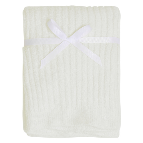 Modern Moments by Gerber Infant Baby Boy or Girl Unisex Soft Cozy Viscose Blanket, Ivory