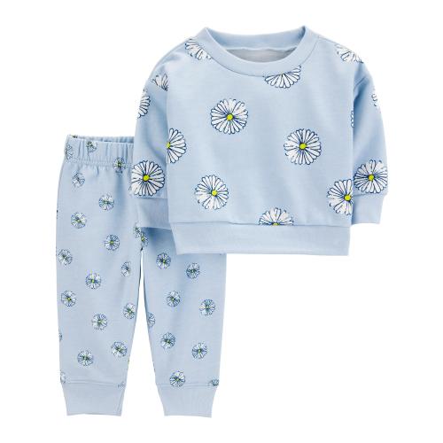 Carter's Child of Mine Baby Girl Outfit Set, 2-Piece, Sizes 0/3-24 Months