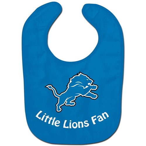 WinCraft NFL Detroit Lions WCRA2047814 All Pro Baby Bib