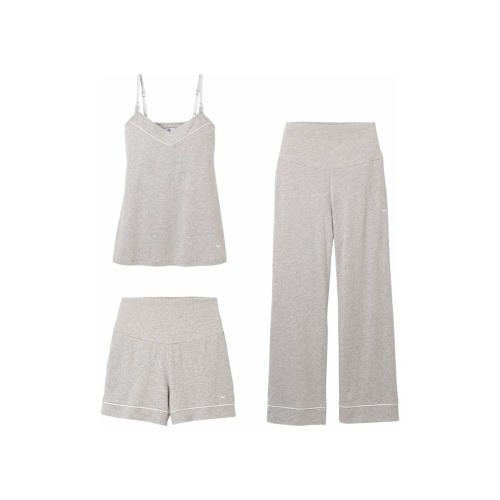 3-Piece Cotton Maternity Nursing Set, Medium