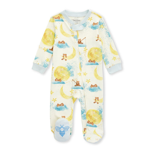 Burt's Bees Baby Organic Cotton Baby One Piece Sleep 'N Play, Sizes Newborn-6/9 Months