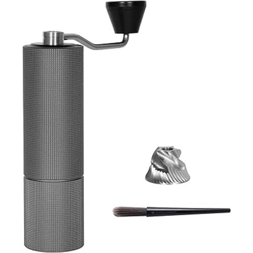TIMEMORE Chestnut C2 MAX Manual Coffee Grinder with Adjustable Coarseness, Capacity 30g with CNC Stainless Steel Conical Burr, Pour Over Coffee for Hand Grinder of Office Home Traveling Camping