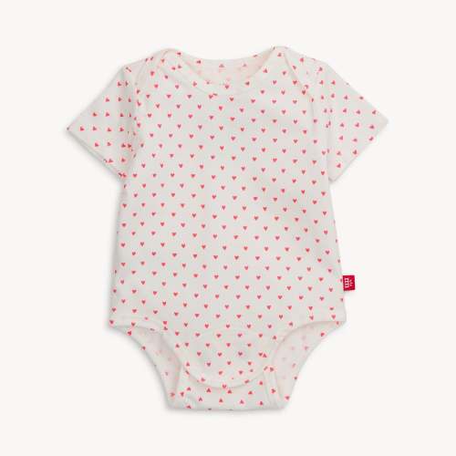 ditsy heart cloudstretch™ magnetic tiny tornado bodysuit – Magnetic Me
