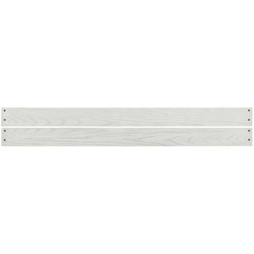 Foundry White Full Size Bed Rails ONLY