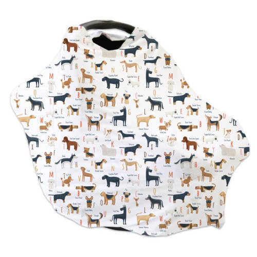 ABC Paw-ty Multi-Use Stretchy Car Seat & Nursing Cover
