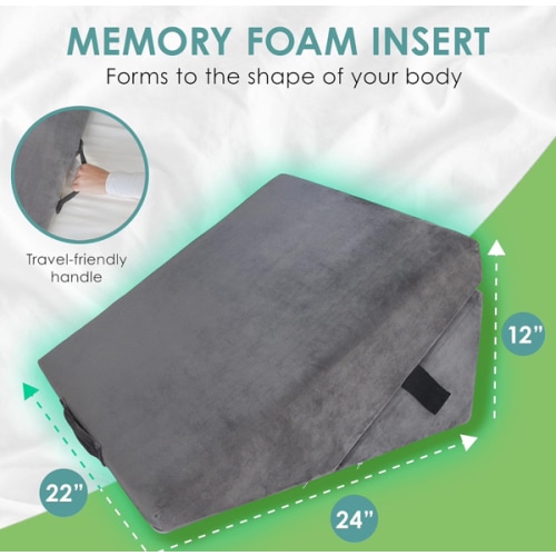 Cushy Form Wedge Pillows