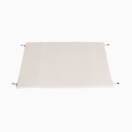 Joie Sesame LX Playard Sheets - Dove + Silver Cloud