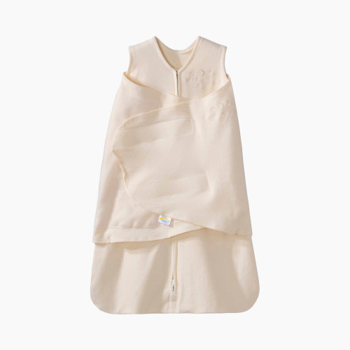 Halo SleepSack Swaddle Cotton - Cream, Small