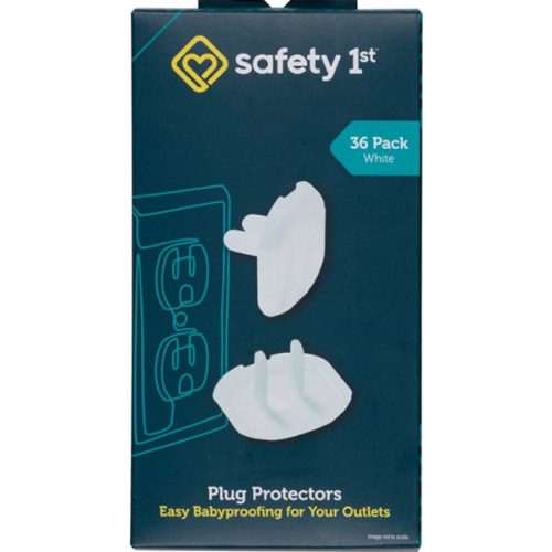 Safety 1st Electrical Outlet Baby Proof Covers, Secure Outlet Plugs, Baby Proofing, 36 Count