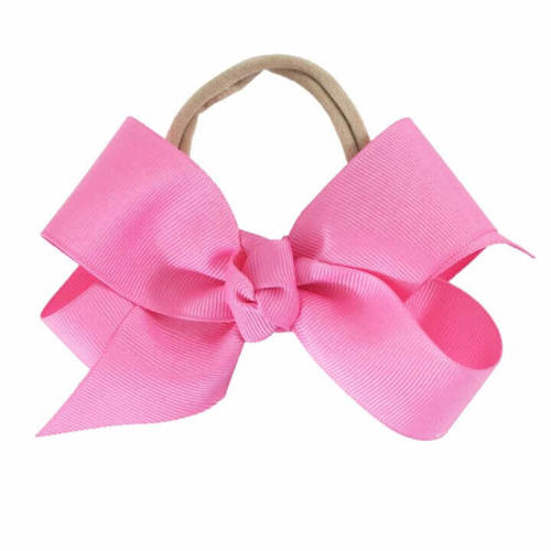 Ribbon Bow Headband | Bubblegum