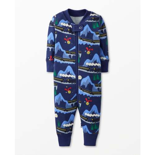 Baby Warner Bros™ Discovery The Polar Express 2-Way Zip Sleeper | Hanna Andersson