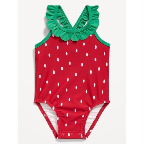 Printed One-Piece Swimsuit for Baby
