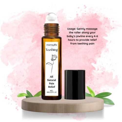 Teething, Natural Pain Relief Roller