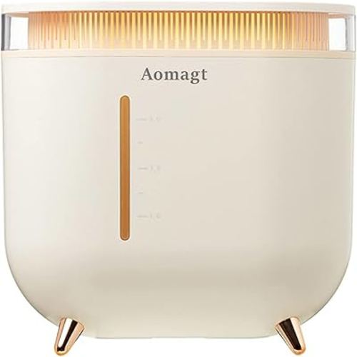 Humidifiers for Bedroom, Nursery, Office, Plants,2L Cool Mist, Auto-Shut Off, Super Quiet, Brilliant 7 Colors Light, Top Fill, Lasts Up To 25 Hours,Easy to Clean