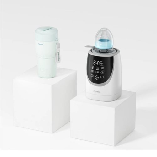 Portable Bottle Warmer Set & NutriWarm™ Swirlable Bottle Warmer