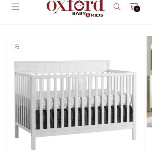 Logan 4 in 1 Convertible Crib – Oxford Baby and Kids
