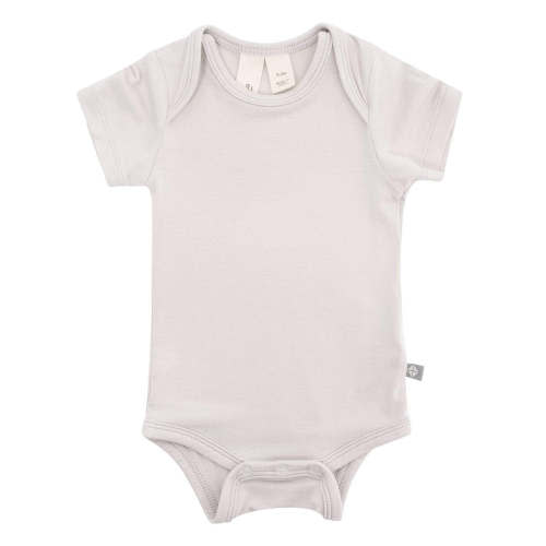 Kyte Baby Short Sleeve Bodysuit in Oat