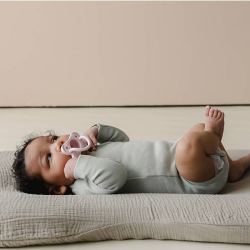 snuggle me® Lounger Muslin Cover - Birch - Organic Cotton Fabric